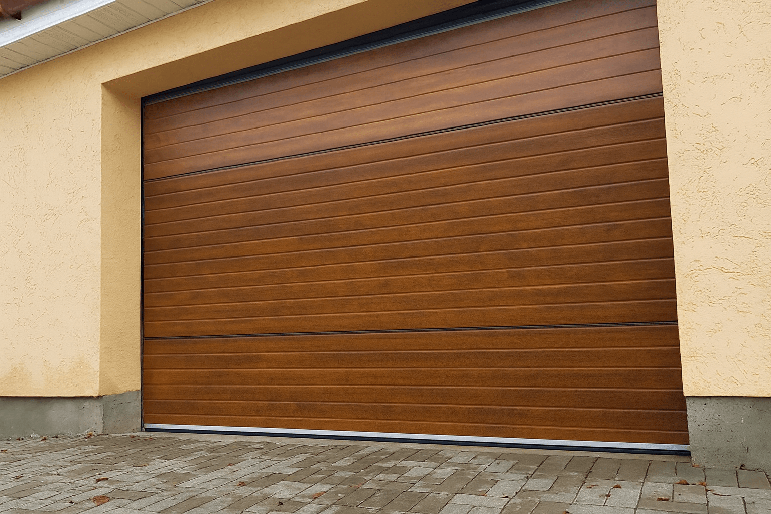 Garage door repair Dnipro — after